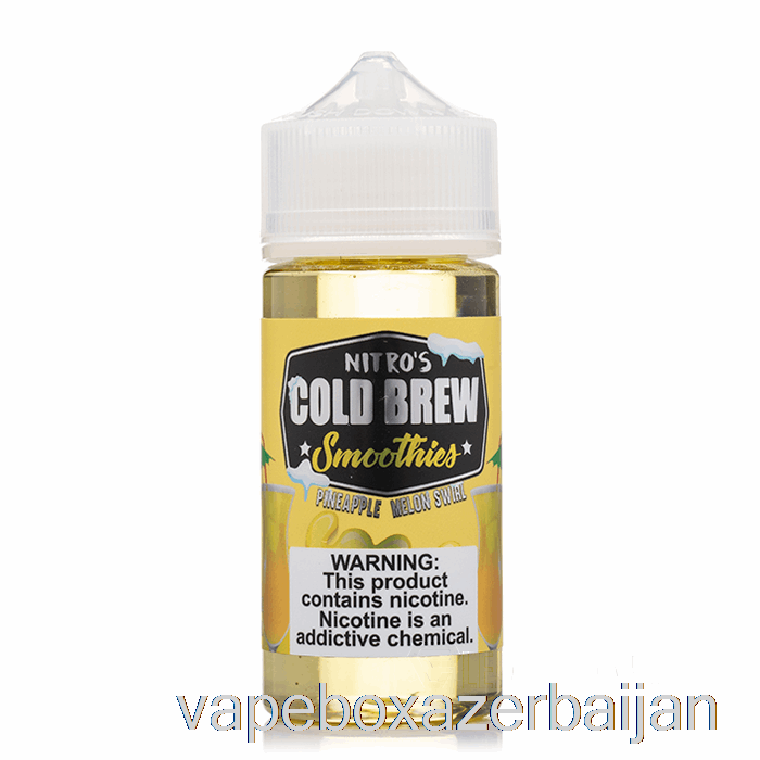 E-Juice Vape Pineapple Melon - Nitros Cold Brew - 100mL 3mg